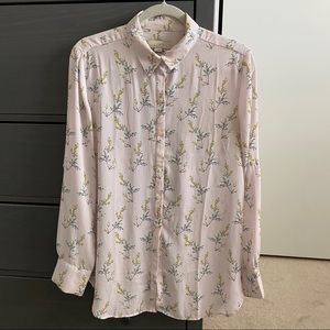 LOFT Floral Blouse